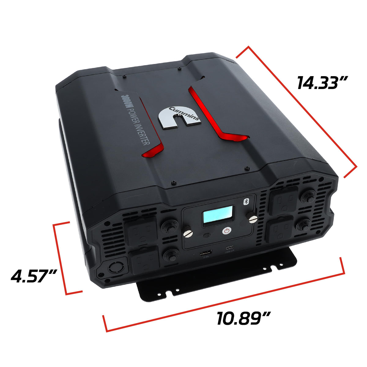 Cummins 3000 Watts / Black / Music Power Inverters