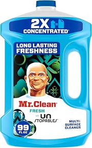 Mr. Clean 2X Concentrated Multi Surface Cleaner with Unstopables Fresh Scent 99 fl oz
