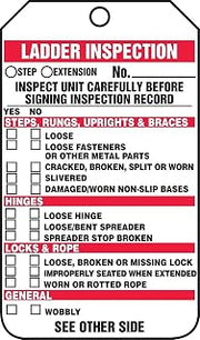 Accuform SIGNS Inspection Tag TRS340CTP