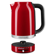 1.7L Electric Kettle by KitchenAid – 1.8 Quarts, 1.7 liters, Stainless Steel, Empire Red, Model KEK1701