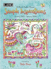 LANG Simple Inspirations™ 2025 Monthly Pocket Planner (25991003185)