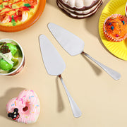 Meyeyaia Pie Server Spatula Set, Stainless Steel, Silver, 30 Pcs