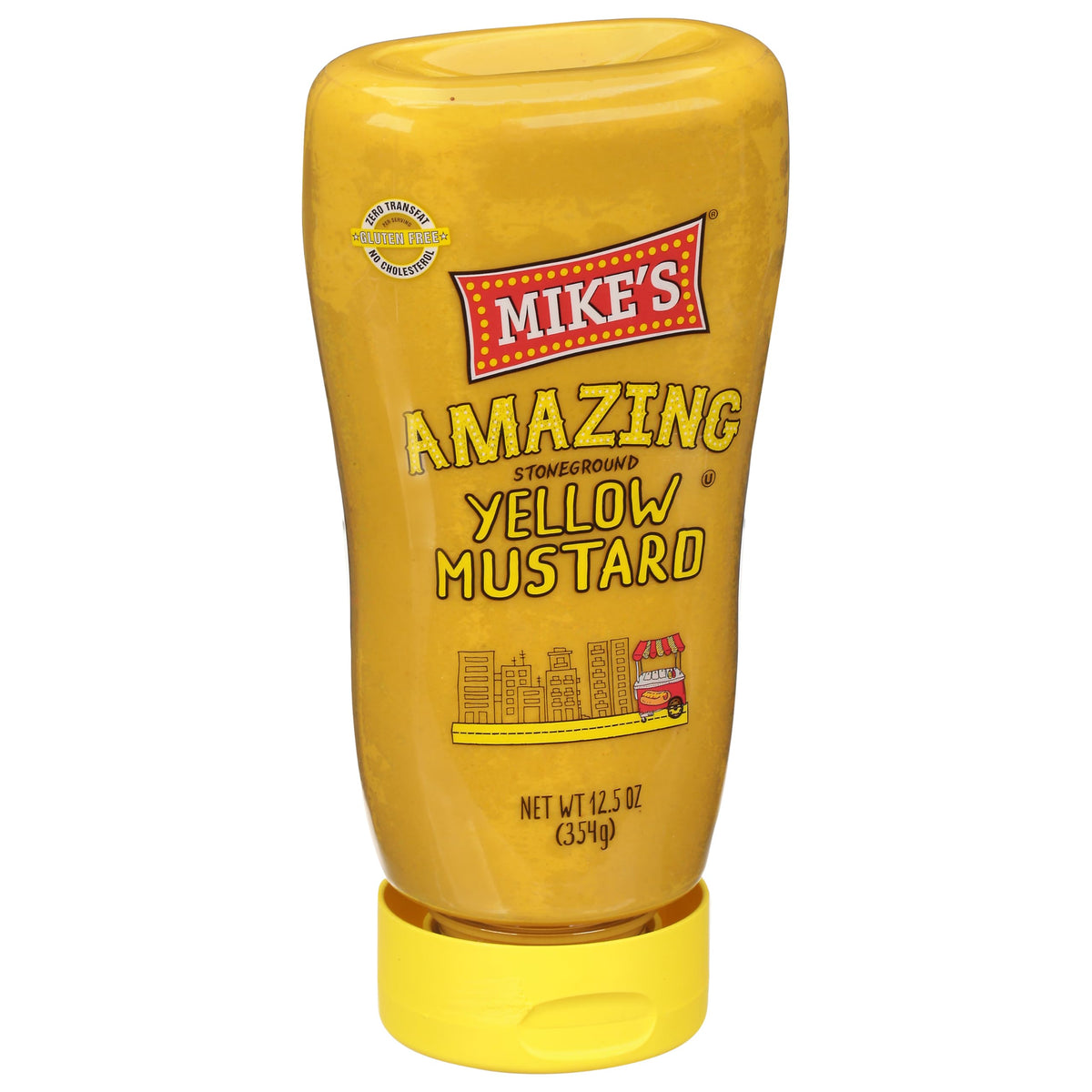 Yellow Mustard (12.5) by Mike's Amazing – 12.5 ounces, Model kehe-850018711432-1.67