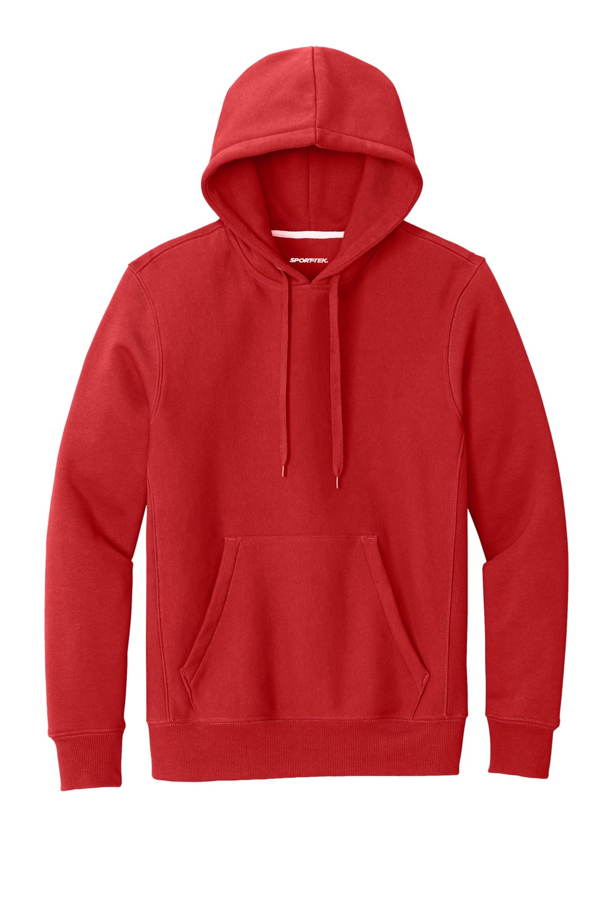 Unisex Super Heavyweight Pullover Hooded Sweatshirt Red by SPORT-TEK – Large, Cotton, Red, Model 384164