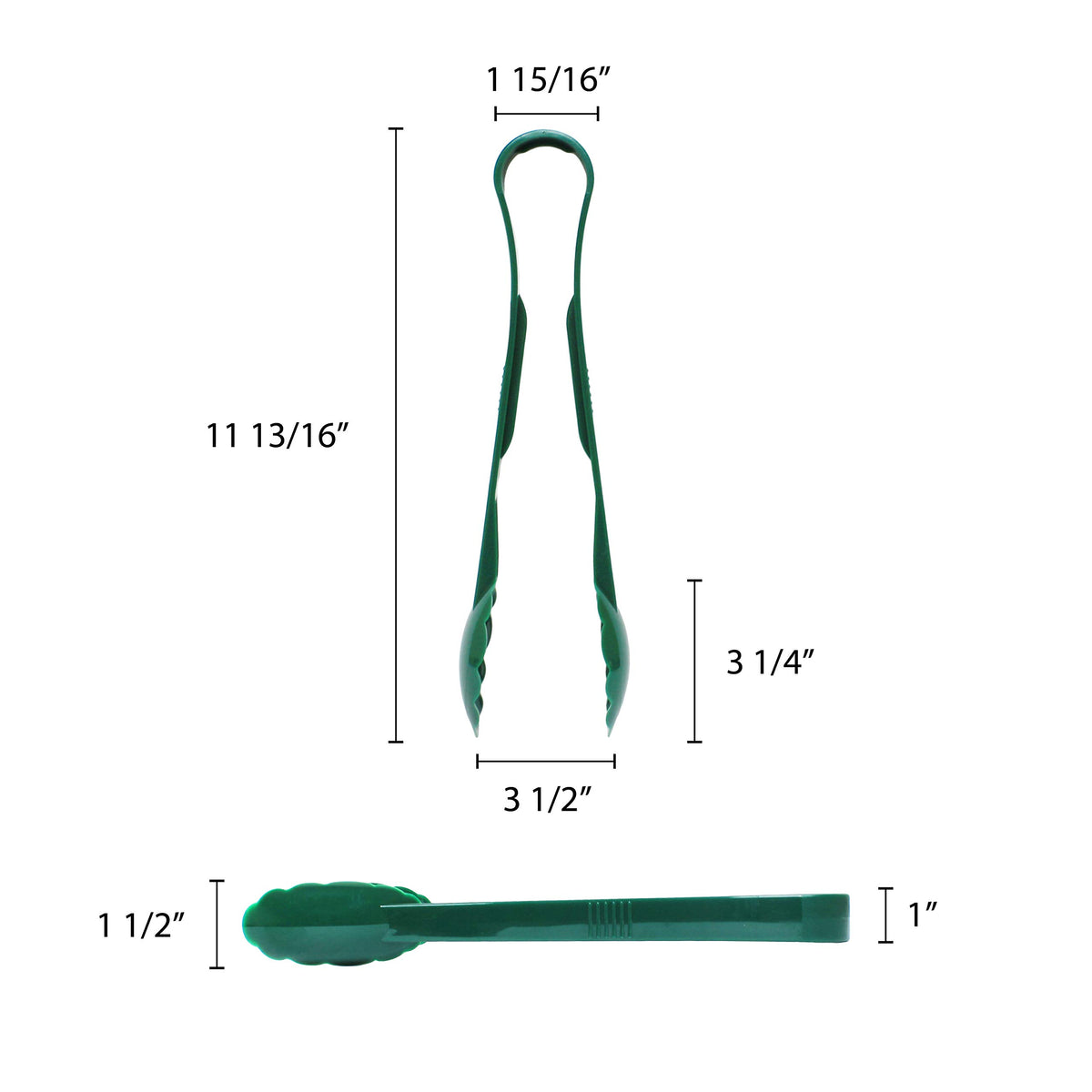Thunder Group 12 / Red / Serving Tongs Tongs