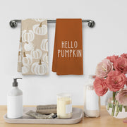 XNXLDYLH Hello Pumpkin Kitchen Towels, 16x24 Inches, Set of 2