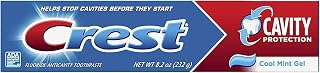Crest Cavity Protection Toothpaste Gel Cool Mint 8.20 oz (Pack of 4)