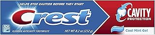 Crest Cavity Protection Toothpaste Gel Cool Mint 8.20 oz (Pack of 7)