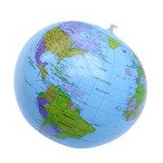 Inflatable Globe 16 Inches Easy to Read Language Learning Tools PVC Geography by PETSOLA – 40cm, As Shown, Model 57079786108131371