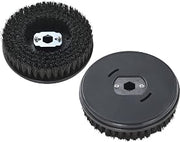Global Industrial Replacement Scrub Brushes for Mini Floor Scrubber, 2 Pack