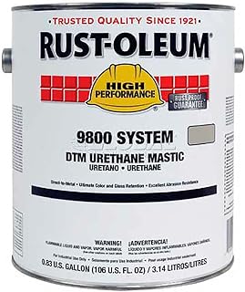 Rust-Oleum 9800 System <340 Voc Dtm Urethane Mastic Safety Yellow - Lot of 2