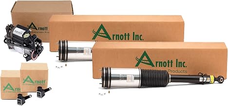 Arnott Rear Air Struts & Compressor Sensors Kit For W220 Airmatic Air Dryer ABCO Without Bi-Xenon Intelligent Lighting Systems
