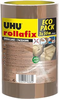 UHU 36385 Packaging Tape 50 mm x 50 m Rollafix Classic – 3