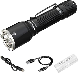 Fenix TK17 3600 Lumen USB-C Rechargeable Tactical Flashlight Duty Light, Long Throw