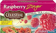 Celestial Seasonings Raspberry Zinger Caffeine Free Herbal Tea 20 ct (Pack of 6)