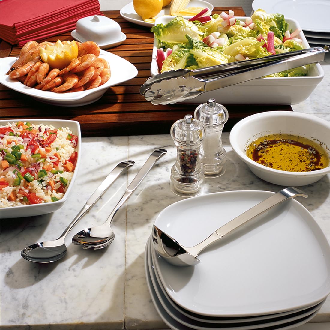 Pince de service de buffet by Amefa – Stainless Steel, Model CC887