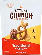 Catalina Snacks Crunch Traditional Snack Mix, Keto Friendly, Gluten Free, 6 Ounce (Pack of 6)