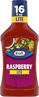 Kraft Lite Vinaigrette, Raspberry, 16 fl oz Bottle