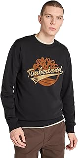 Timberland Men's Brand Carrier Graphic Crew Sweatshirt