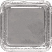 Handi Foil 404835500 8 Square Cake Pan, 7.88 X 7.88 X 1.31, Silver, Aluminum, 500/carton