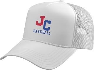John Curtis Christian School Patriots Baseball Trucker Hat with Adjustable Mesh Back