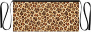 Kitchen Apron Leopard Print | Unisex Server Apron with 3 Pockets, Adjustable for Waiters, Gardeners, Kitchen, BBQ, Painting and Restaurant Work