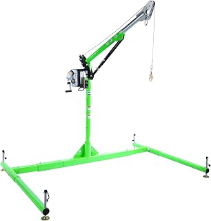 3M DBI-SALA Advanced 8518040 Davit System, 5-Piece Hoist, W/ 23.5"- 42.5" Adjust. Offset Davit Mast, 33" Lower Davit Mast Ext.,3-Piece Portable Base