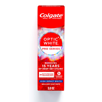 Optic White Pro Series Whitening Toothpaste by Colgate – 3 Ounce (Pack of 1), White, Model 61054469
