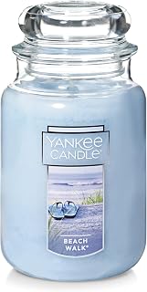 Yankee Candle Beach Walk Scented Classic 22oz Large Jar Single Wick Candle Over 110 Hours of Burn Time Multicolored