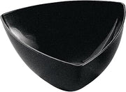 APS Paderno World Cuisine Black Triangular Bowl