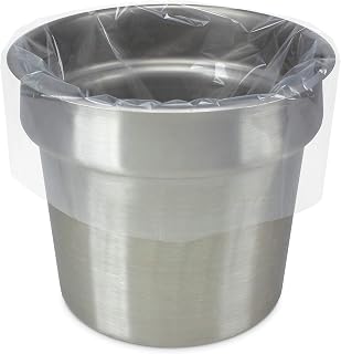 PanSaver Disposable Pan Covers for Shrink Tight Food Storage & Easy Transportation - Commercial Food Cover (4-Quart Round Pan - 12 x 6 IN)