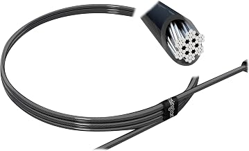 Kensington MicroSaver 2.0 Laptop Lock, Carbon Steel Cable 1.8m Long, Strong 10mm Diameter Locking Head with T-Bar Locking Mechanism, K65020EU