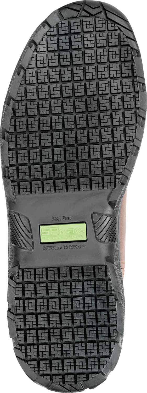 Unisex Brown MaxTRAX Composite Toe WP SRO Wellington 10.0 M by SR Max – 10, Rubber, Brown, Model Beaumont