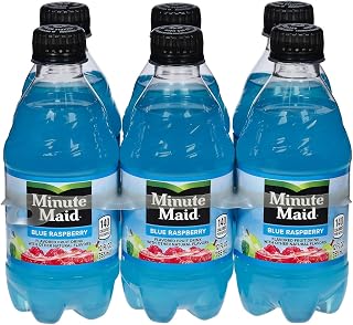 Minute Maid Blue Raspberry Drink, 12 Fl Oz, 6 Count