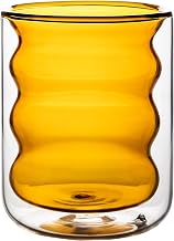 TOV Furniture Waves Amber Water Glass - Set of 4