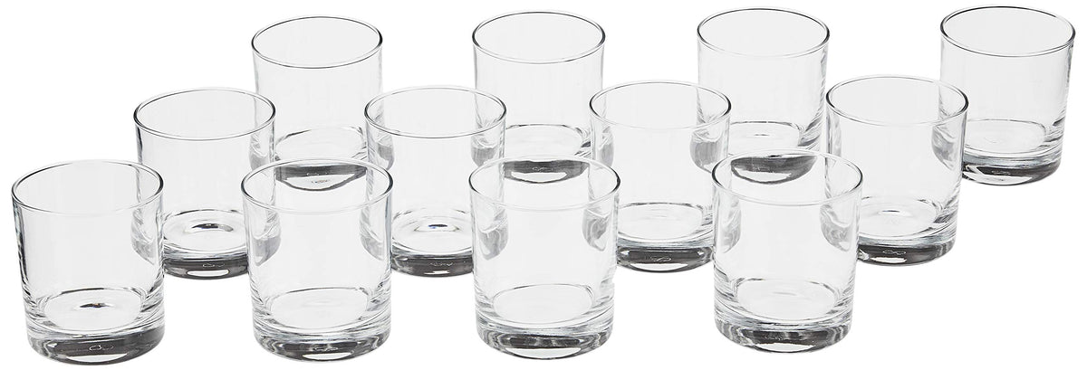 Utopia, P42884, Side Double Old Fashioned 11.5oz (33cl) (Box of 12) by Pasabahce – 11.5oz (33cl), 11.5 fluid_ounces, Glass, Transparent, Pack of 12