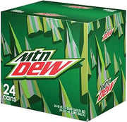 Mountain Dew 12-Ounce Cans (Pack of 24)