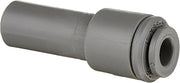 John Guest PI061206S Reducer, 3/8" x 3/16" (Pack of 10)