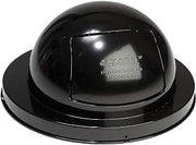 Global Industrial Dome Lid with Self-Closing Swing Door, 24" Diameter, 10"H