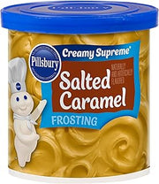 Pillsbury Creamy Supreme Salted Caramel Frosting, 16 Oz