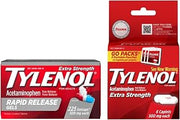 Tylenol Extra Strength Bundle, 500 mg Acetaminophen, 2 Items