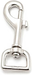 Forney 61268 Square Eye Snap Hook, 3/4-Inch-by-2-7/8-Inch Overall Length