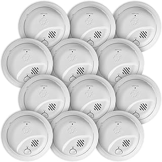 First Alert SMI100-AC, Hardwire Interconnect Smoke Alarm with Battery Backup, 12-Pack