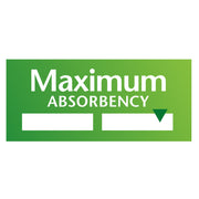 Protection with Tabs Maximum Absorbency by Depend – Large (Pack of 48), Polypropylene, Polyethylene, Cloth-like, White, Pack of 3, Model 35458