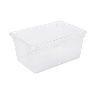 Polycarbonate Food Storage Box/Tote by Rubbermaid Commercial Products – 16.5 Gal, 63.0 liters, Polycarbonate (PC), Clear, Model FG332800CLR