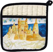 Betsy Drake PT1043 Sand Castle Pot Holder