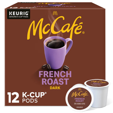 French Roast Keurig K Cup Coffee Pods (12 Count) by McCafe – 12 Count (Pack of 1), Model 430000608800