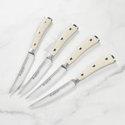 Wusthof Classic 16 Piece Knife Set with Acacia Block by Wüsthof – Forged High Carbon Stainless Steel, Acacia Block, Pack of 16, Model Ikon Creme