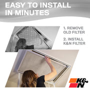 K&N 23.4" x 23.4" x 0.8" / Merv 8 / 1 Furnace Filters