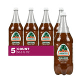 5-Pack of Tamarind Mexican Soft Drink Plastic Bottle 50.7 fl oz (1.5 lt) Made with 100% Natural Sugar by Jarritos – 50.7 Fl Oz (Pack of 5), Tamarind